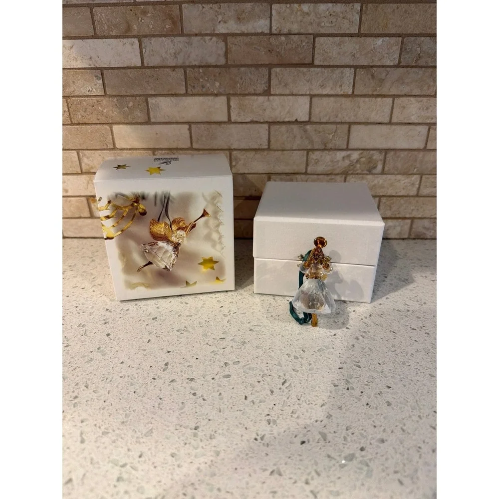 Swarovski Angel Ornament 1997‎ Crystal Figurine